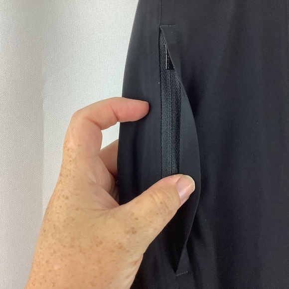 Athleta Black Cosmic Crop Wide Leg Pants - Picture 6 of 6